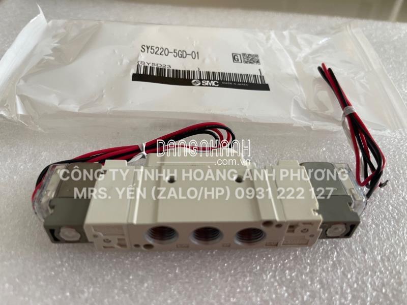 SY5220-5GD-01 | Nhận báo giá Van SMC các loại