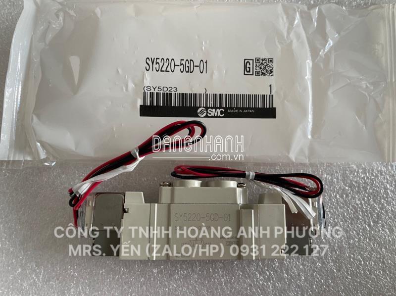 SY5220-5GD-01 | Nhận báo giá Van SMC các loại