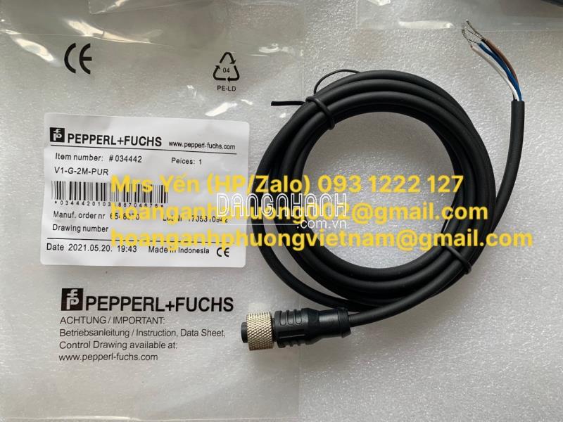 V1-W-2M-PUR | Cáp kết nối | Pepperl+Fuchs | Hoàng Anh Phương