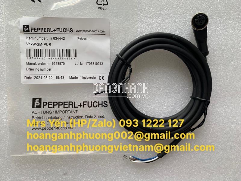 V1-W-2M-PUR | Cáp kết nối | Pepperl+Fuchs | Hoàng Anh Phương