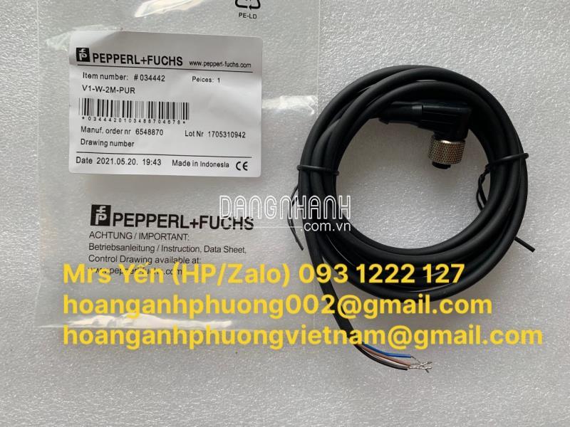V1-W-2M-PUR | Cáp kết nối | Pepperl+Fuchs | Hoàng Anh Phương