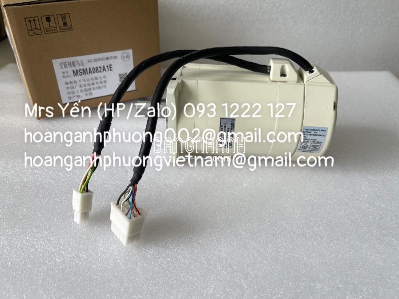 MSMA082A1E | AC servo motor Panasonic | Hoàng Anh Phương