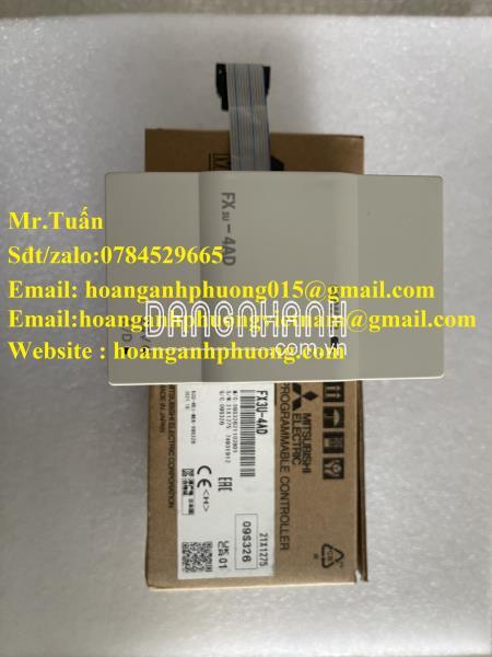 Module đo dòng và áp Mitsubishi FX3U-4AD (chính hãng)