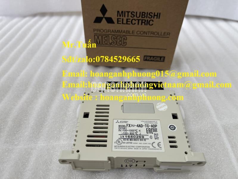Module Mitsubishi FX3U-4AD-TC-ADP (chính hãng)