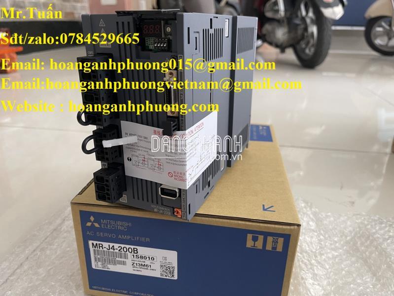 Servo Drive Mitsubishi MR-J4-200B (chính hãng)