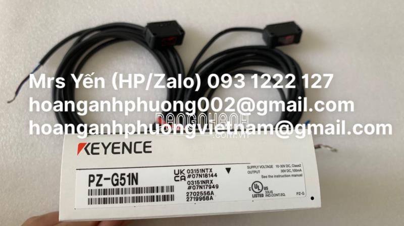 Cảm biến Keyence chính hãng | PZ-G51N | Hoàng Anh Phương