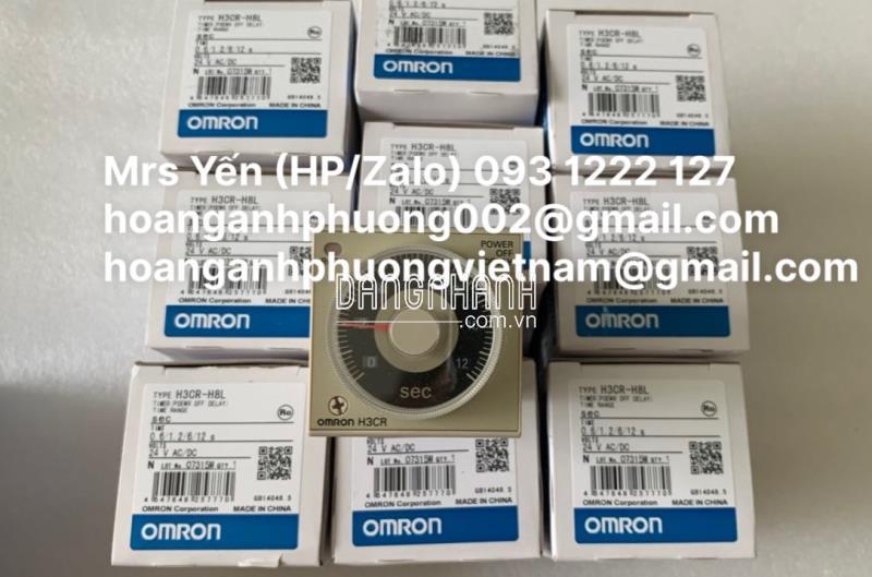 Timer Omron | H3CR-H8L 24V AC/DC S | Hoàng Anh Phương