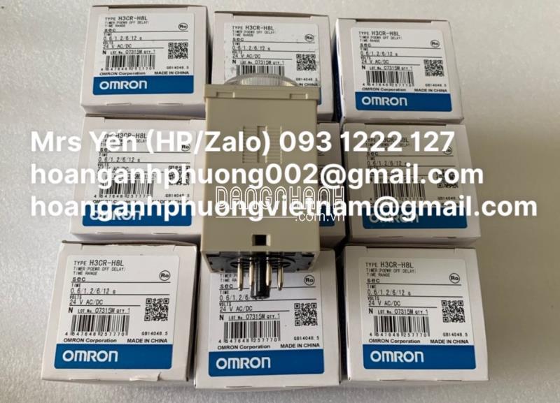 Timer Omron | H3CR-H8L 24V AC/DC S | Hoàng Anh Phương