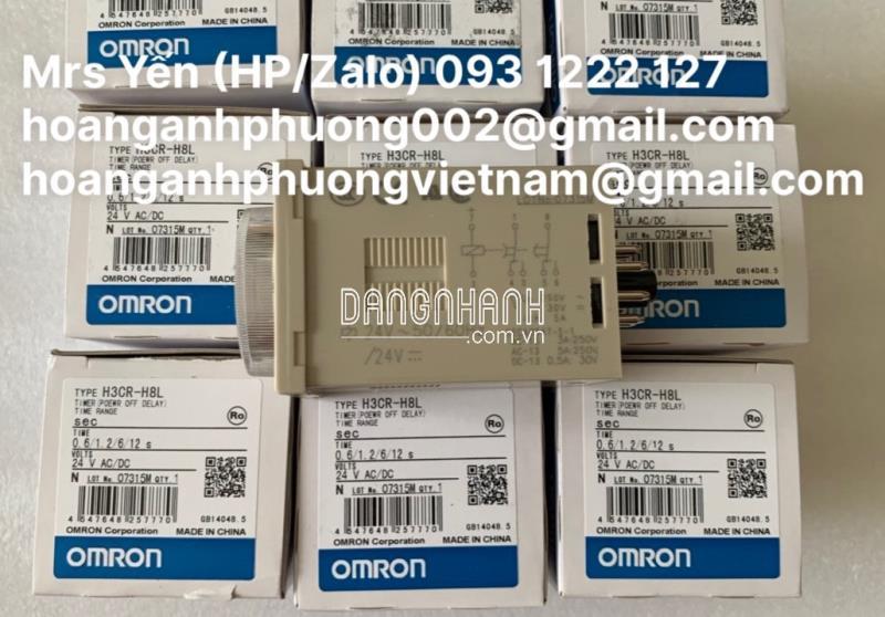 Timer Omron | H3CR-H8L 24V AC/DC S | Hoàng Anh Phương