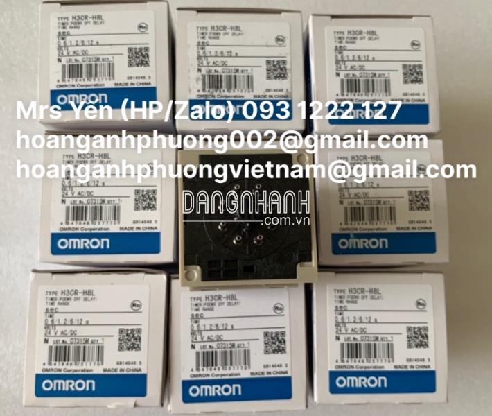 Timer Omron | H3CR-H8L 24V AC/DC S | Hoàng Anh Phương