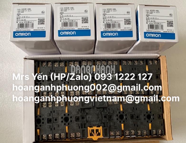 Timer Omron | H3CR-H8L 24V AC/DC S | Hoàng Anh Phương