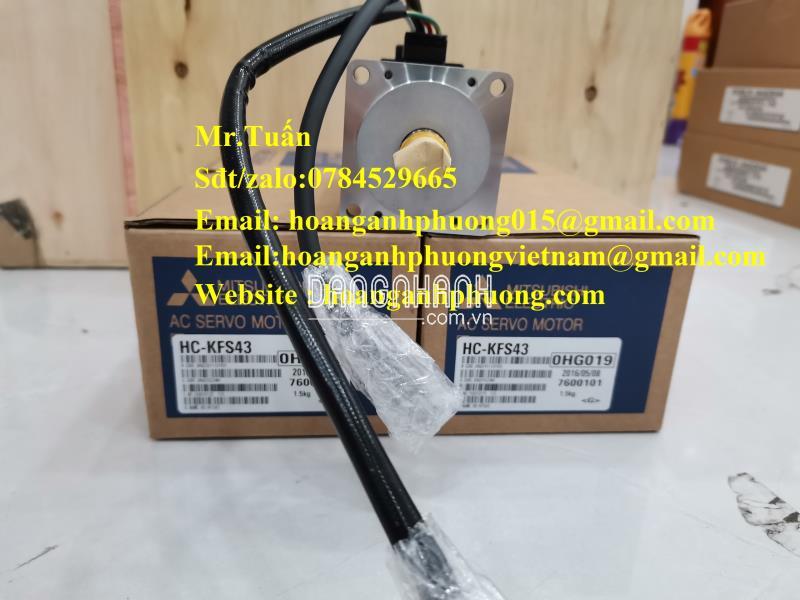Servo Motor Mitsubishi HC-KFS43 (chính hãng)