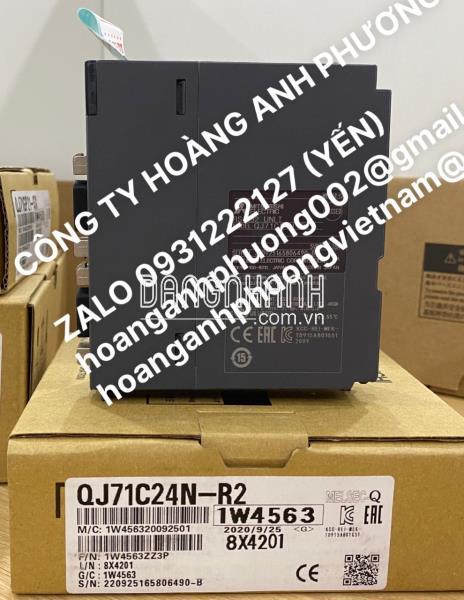 [CÓ SẴN] QJ71C24N-R2 | Mô đun mạng | Mitsubishi giá tốt chính hãng mới 100%