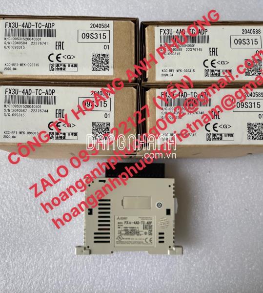 Bạn cần tìm Mô đun Mitsubishi giá tốt trên thị trường | FX3U-4AD-TC-ADP