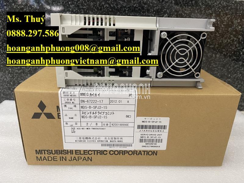 Mitsubishi MDS-B-SPJ2-15 | Hoàng Anh Phương phân phối chính hãng