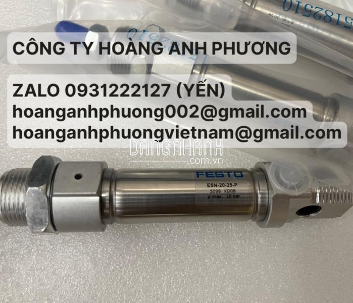 Xy lanh Festo giá tốt tại Hoàng Anh Phương | ESN-20-25-P