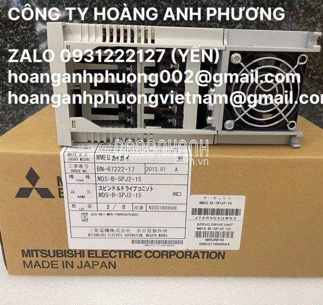 MDS-B-SPJ2-15 Bộ điều khiển Mitsubishi - Giá nhập trực tiếp mới chính hãng