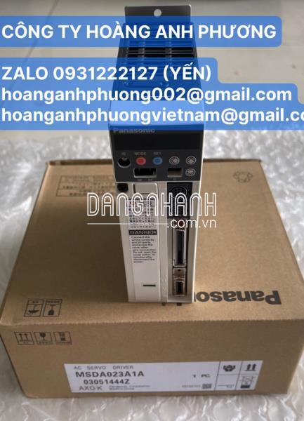 MSDA023A1A Servo Amplifier Panasonic | Hoàng Anh Phương