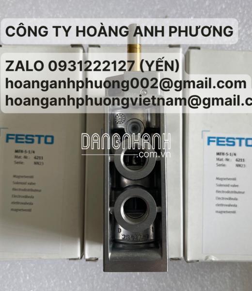 Van điện từ Festo giá tốt trên thị trường | MFH-5-1/4 | Hoàng Anh Phương