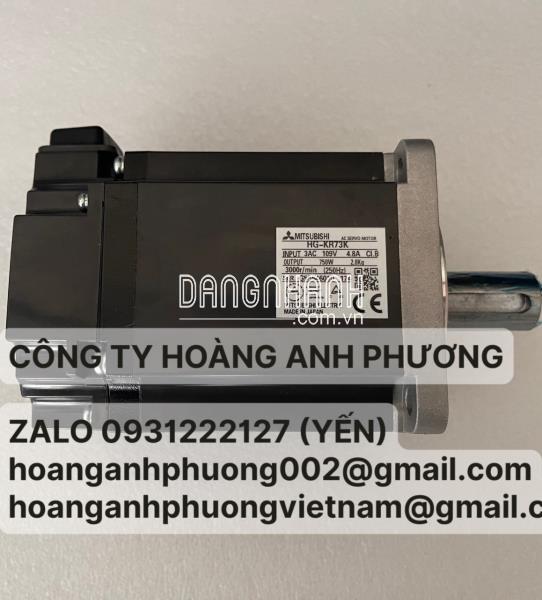 Động cơ Mitsubishi loại trục có rãnh | HG-KR73K | Hoàng Anh Phương