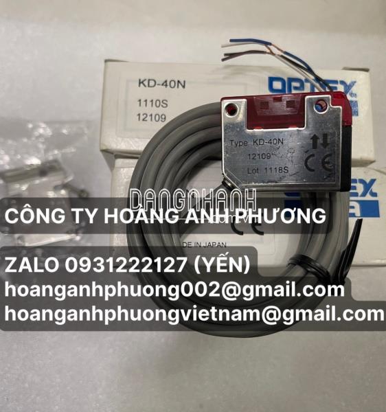 Bạn cần tìm cảm biến OPTEX giá tốt BH 12 tháng | KD-40N