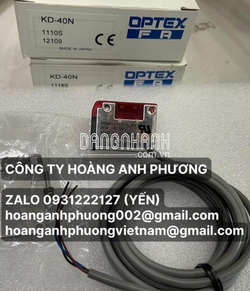 Bạn cần tìm cảm biến OPTEX giá tốt BH 12 tháng | KD-40N