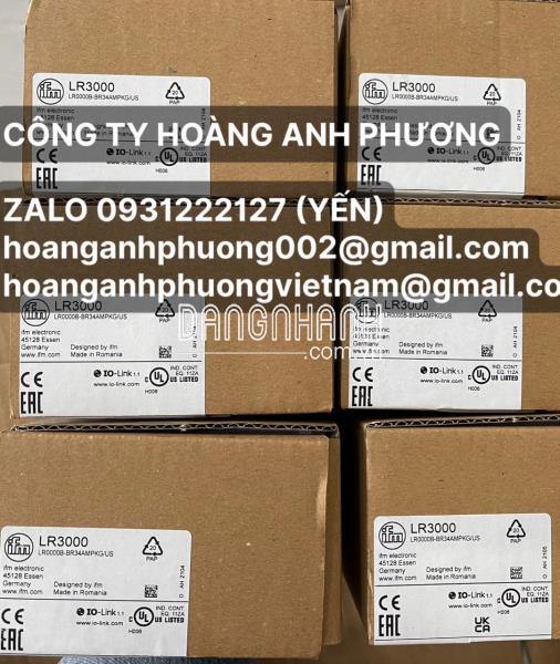 LR3000 | Cảm biến mức | IFM | Hàng nhập khẩu BH 12 tháng