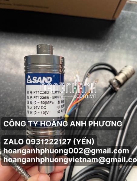 Đầu dò Sand nhập khẩu giá tốt tại Hoàng Anh Phương | PT1236B-50MPa
