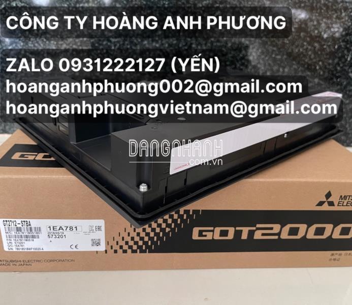 HMI GT2712-STBA | Mitsubishi | Nhập khẩu mới 100% BH 12 tháng