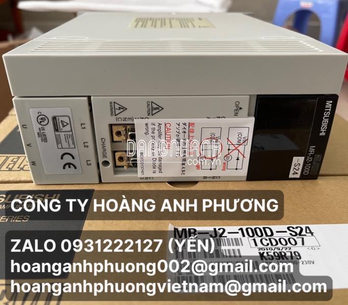 Servo MR-J2-100D-S24 Mitsubishi - Giá nhập trực tiếp cạnh tranh