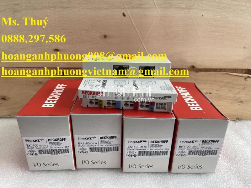 Bộ kết nối EtherCAT EK1100 | Beckhoff chính hãng tại VN