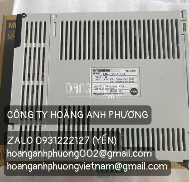  Amplifier MR-J2S-100B | Mitsubishi nhập khẩu trực tiếp giá tốt