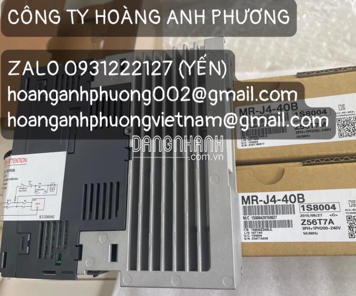 MR-J4-40B | Amplifier Mitsubishi | Mới chính hãng giá tốt toàn thị trường