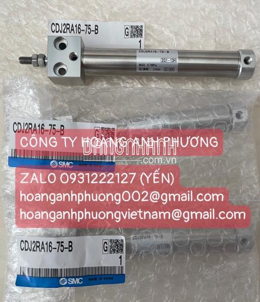 Xy lanh CDJ2RA16-75-B | Hàng SMC chính hãng mới 100%