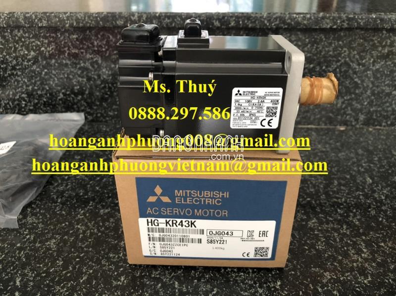 Động cơ servo Mitsubishi HG-KR43K - Giao hàng toàn quốc