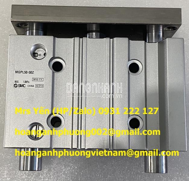 MGPL50-50Z Xy lanh SMC tồn kho giá tốt tại Hoàng Anh Phương