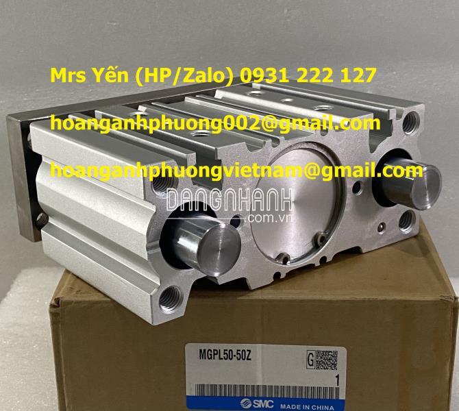 MGPL50-50Z Xy lanh SMC tồn kho giá tốt tại Hoàng Anh Phương