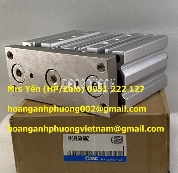 MGPL50-50Z Xy lanh SMC tồn kho giá tốt tại Hoàng Anh Phương