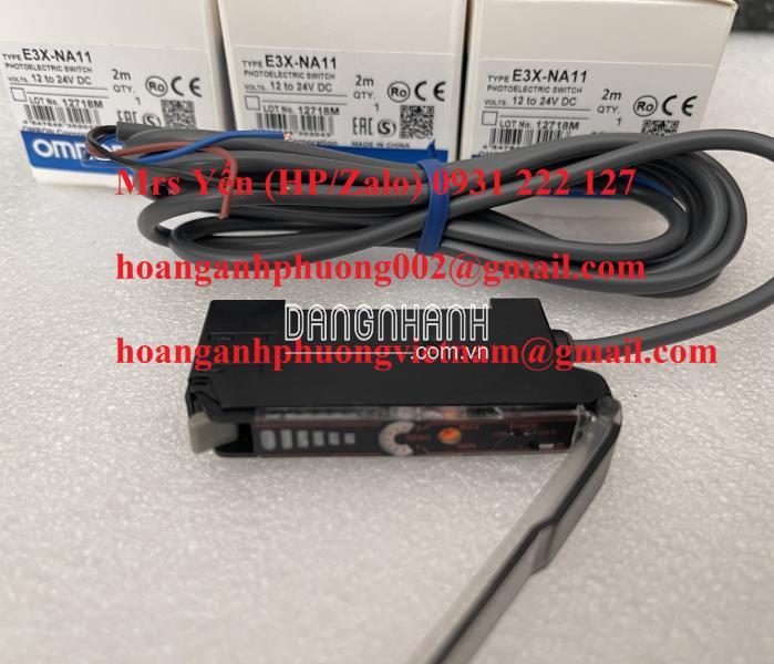 E3X-NA11 Cảm biến quang Omron | Nhập khẩu mới 100%