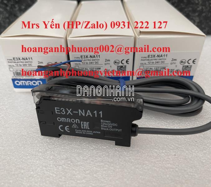 E3X-NA11 Cảm biến quang Omron | Nhập khẩu mới 100%