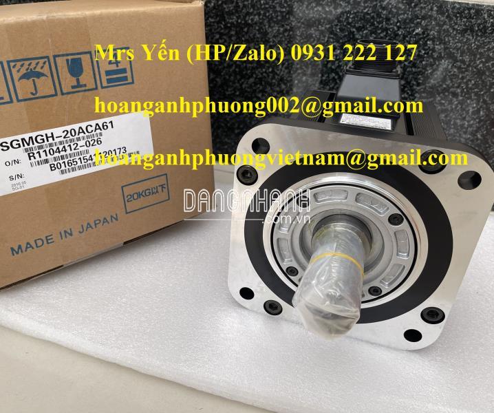 SGMGH-20ACA61 Yaskawa giá rẻ, new 100%, BH 12 tháng