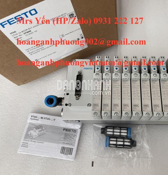 VTUG-14-MSDR-B1T-25V20-Q12LA-UB-Q8SU-12A+M1SC | Bộ van điện từ Festo