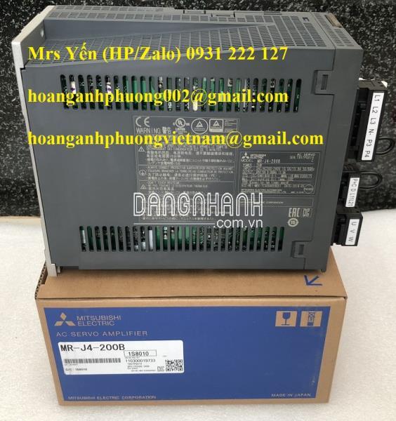 MR-J4-200B | Mitsubishi nhập khẩu chính hãng mới 100%