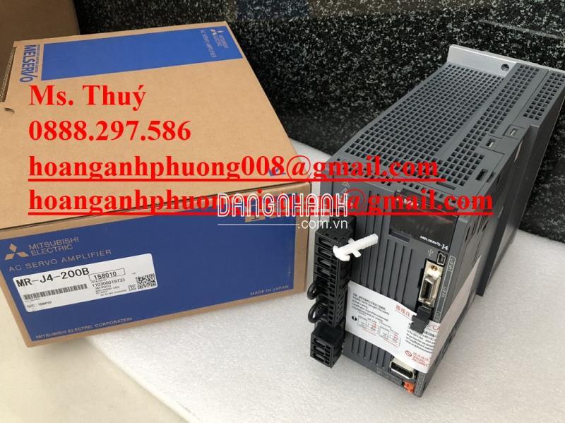 Bộ điều khiển động cơ MR-J4-200B chính hãng Mitsubishi
