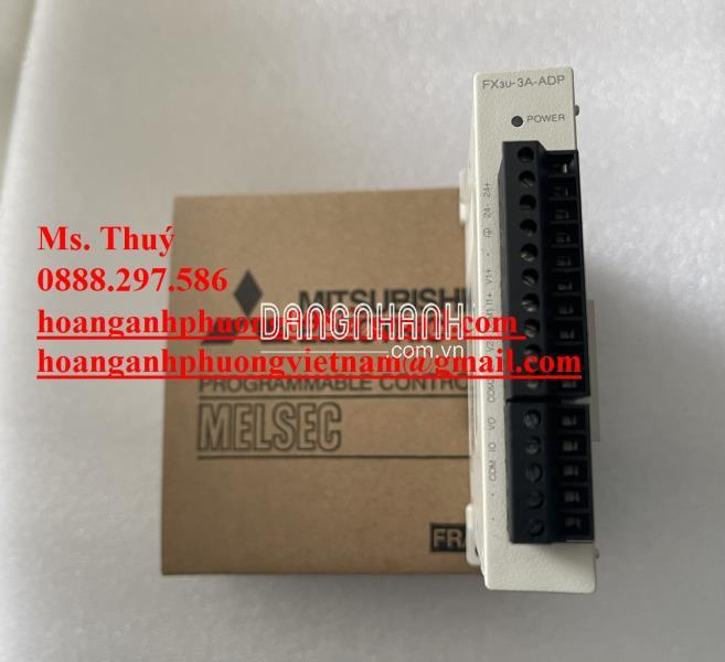 Module Analog Mitsubishi FX3U-3A-ADP | Nhập khẩu chính hãng