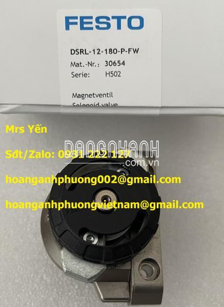 Xy lanh quay Festo DSRL-12-180-P-FW | Nhập khẩu chính hãng