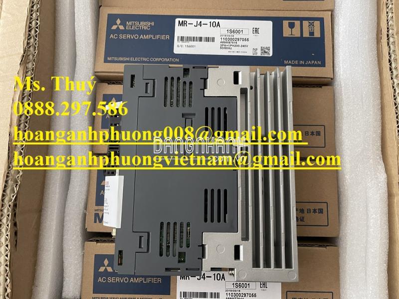 Bộ điều khiển Servo MR-J4-10A | Hàng Mitsubishi nhập khẩu 