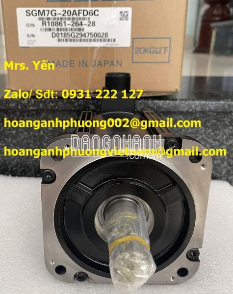 SGM7G-20AFD6C Động cơ Yaskawa nhập khẩu mới chính hãng 100%