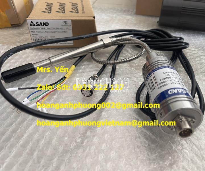 Chuyên nhập Đầu dò SAND giá tốt | PT124-50MPa-M14-150/370