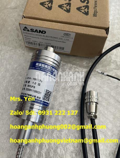 Chuyên nhập Đầu dò SAND giá tốt | PT124-50MPa-M14-150/370